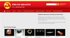Desktop Screenshot of midlandabrasives.com